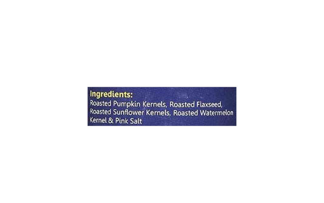 Healthy Planet Superseeds-4 Roasted Seed Mix Pumpkin-Flax-Watermelon-Sunflower   Plastic Bottle  250 grams